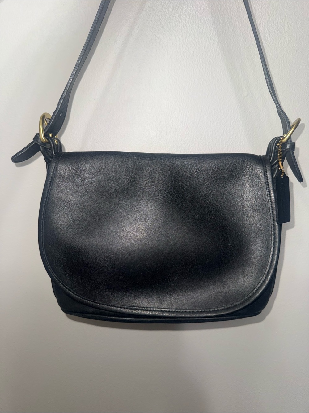 Coach Black Vintage Soho Fletcher Crossbody Bag